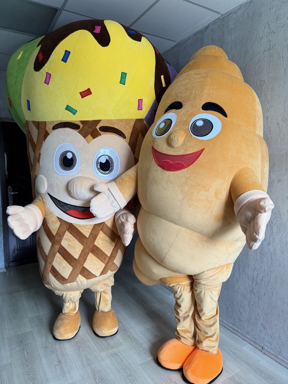 Inflatable Croissaint Mascot