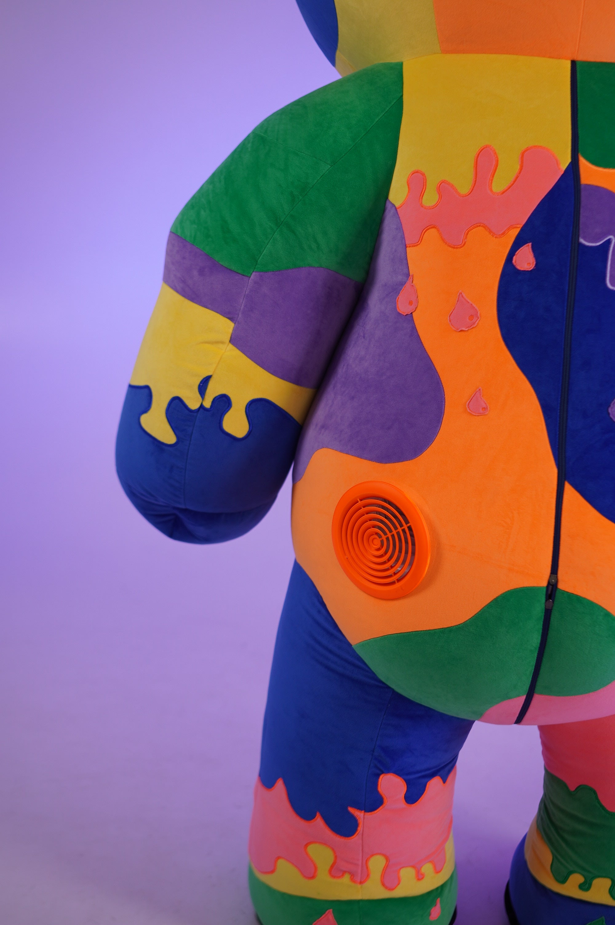 Inflatable Colorful Rabbit Mascot
