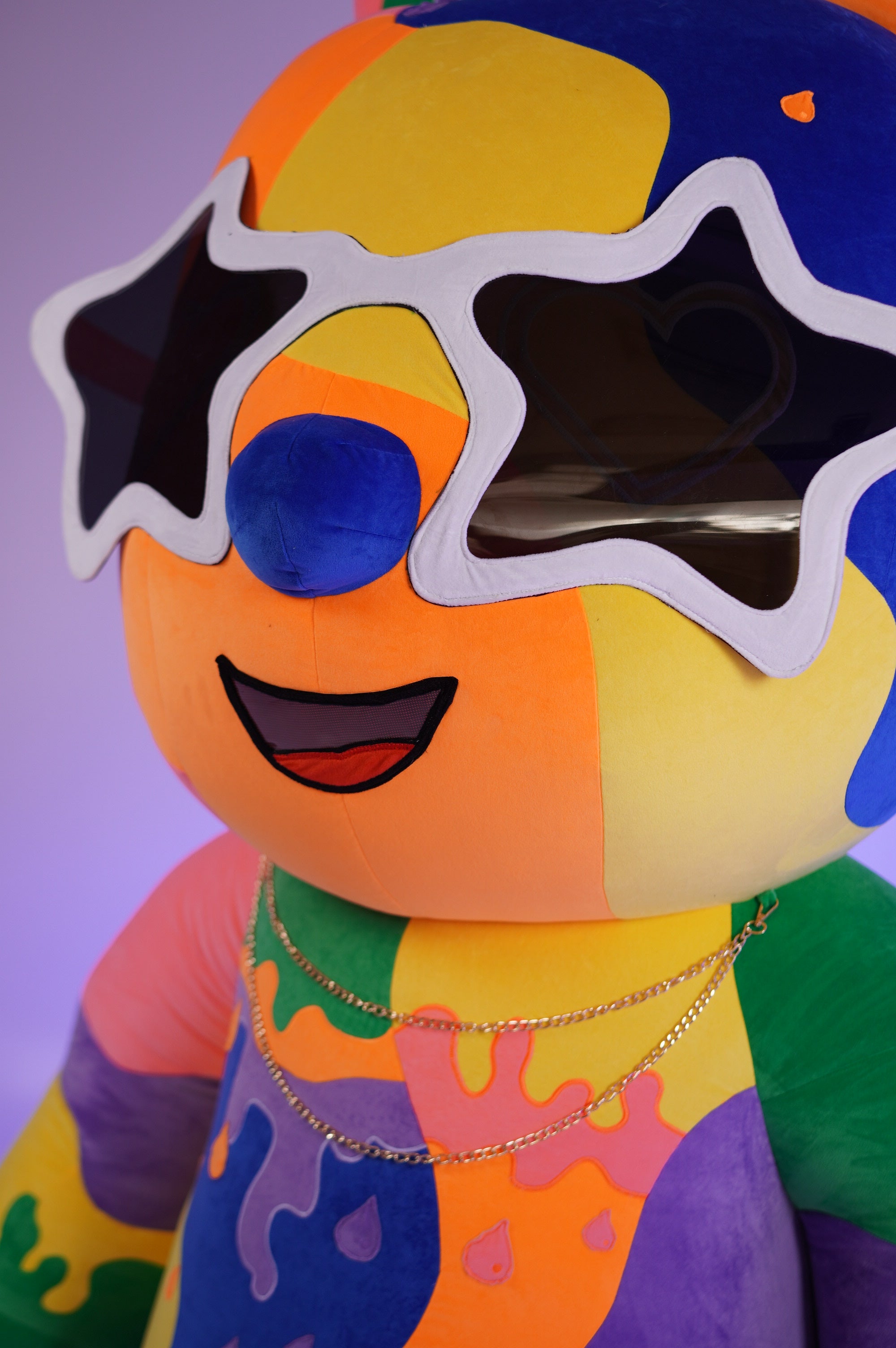 Inflatable Colorful Rabbit Mascot