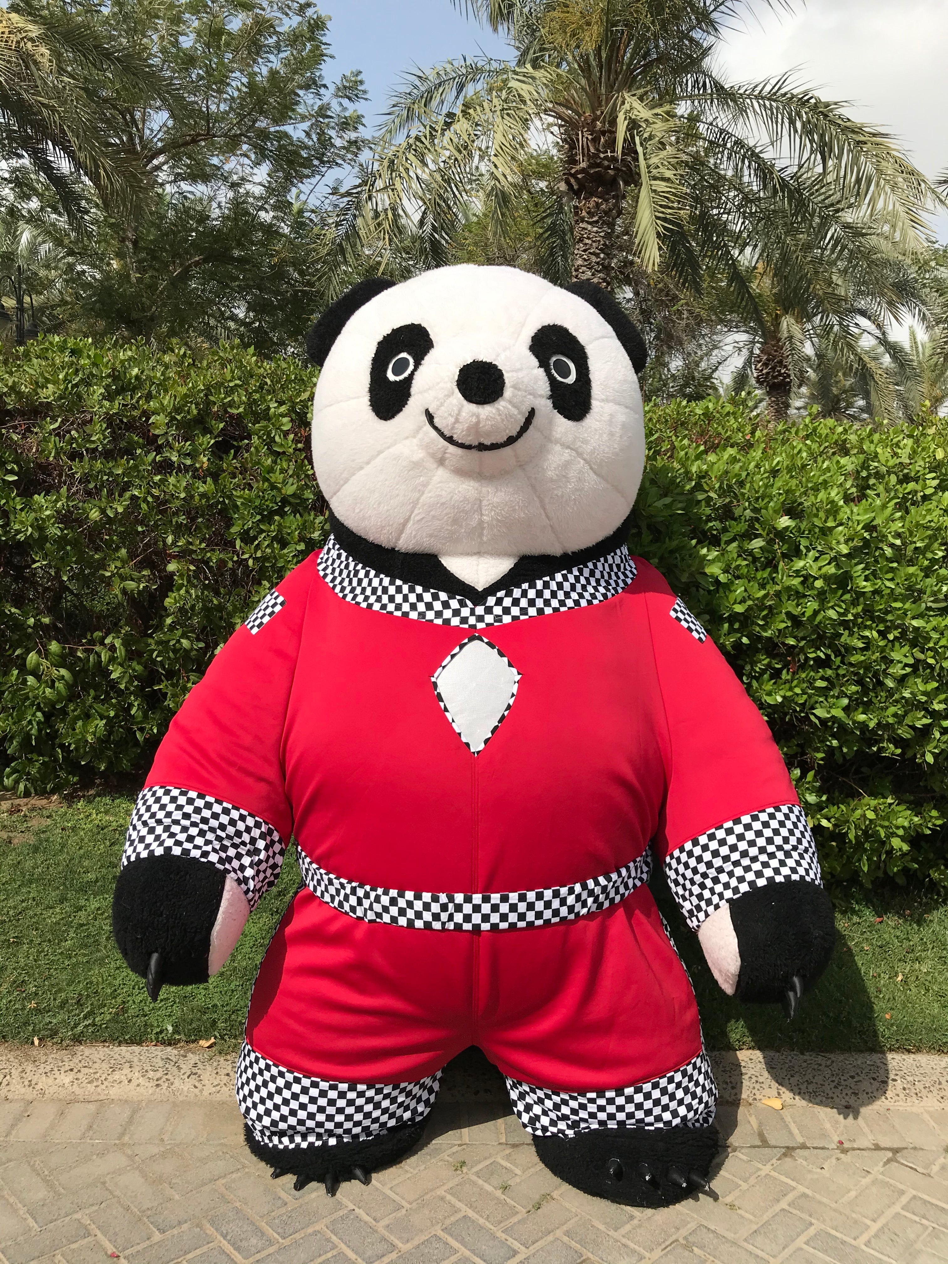 Inflatable Panda Mascot