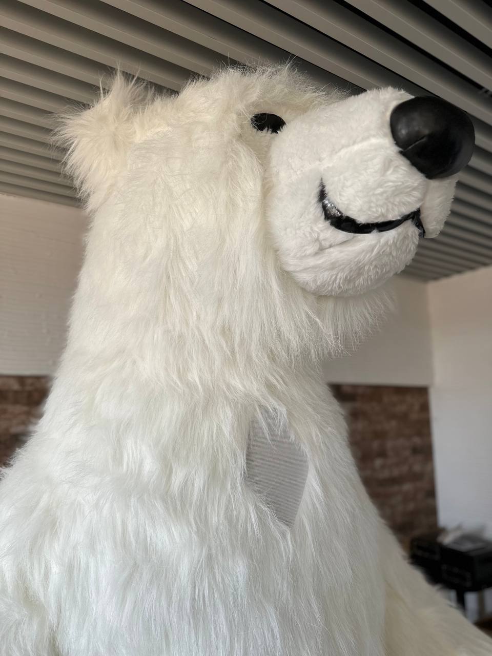 Inflatable White  Bear Mascot