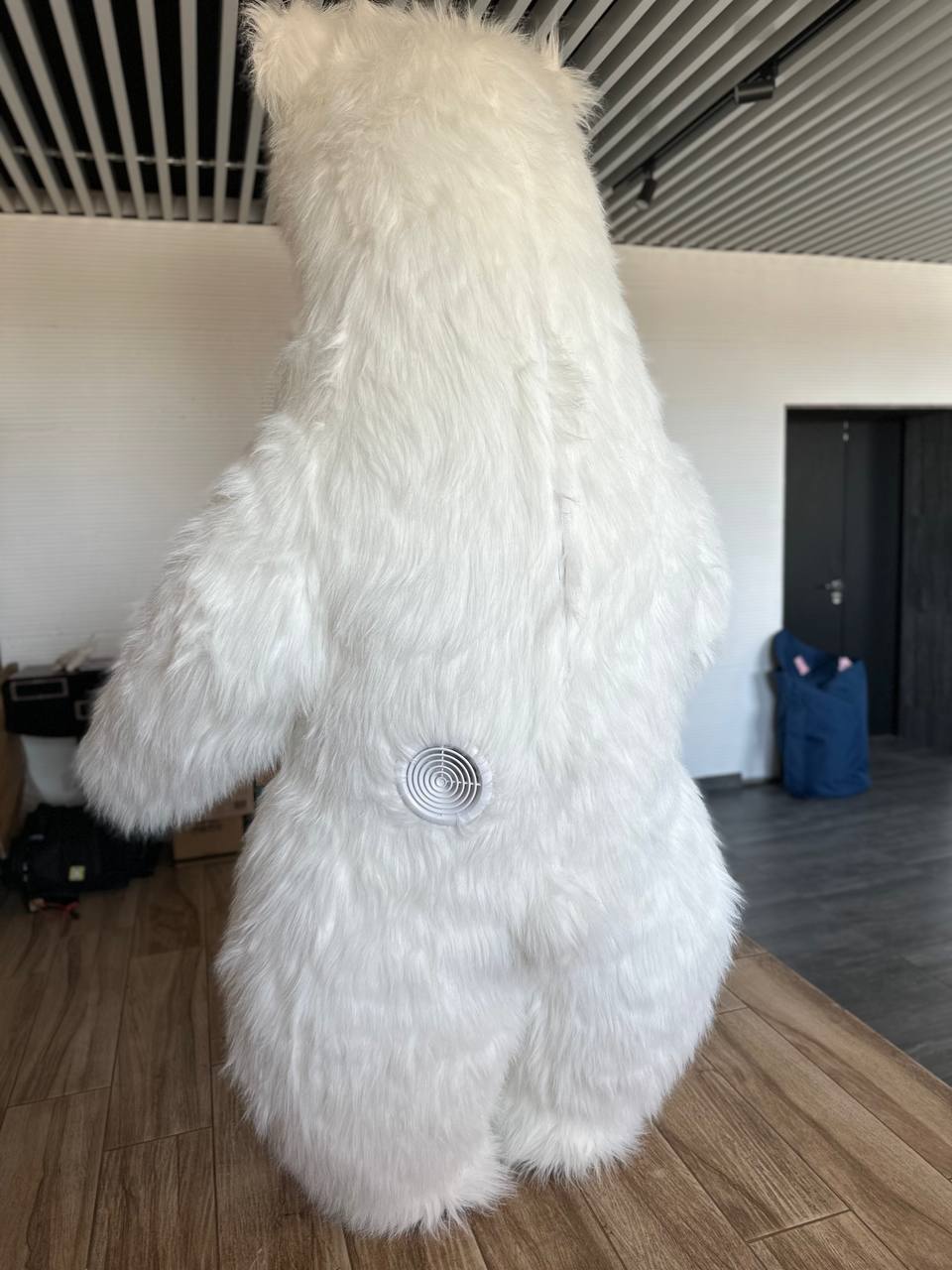 Inflatable White  Bear Mascot