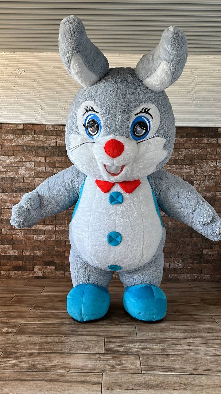 Inflatable Mr. Rabbit Mascot Costume