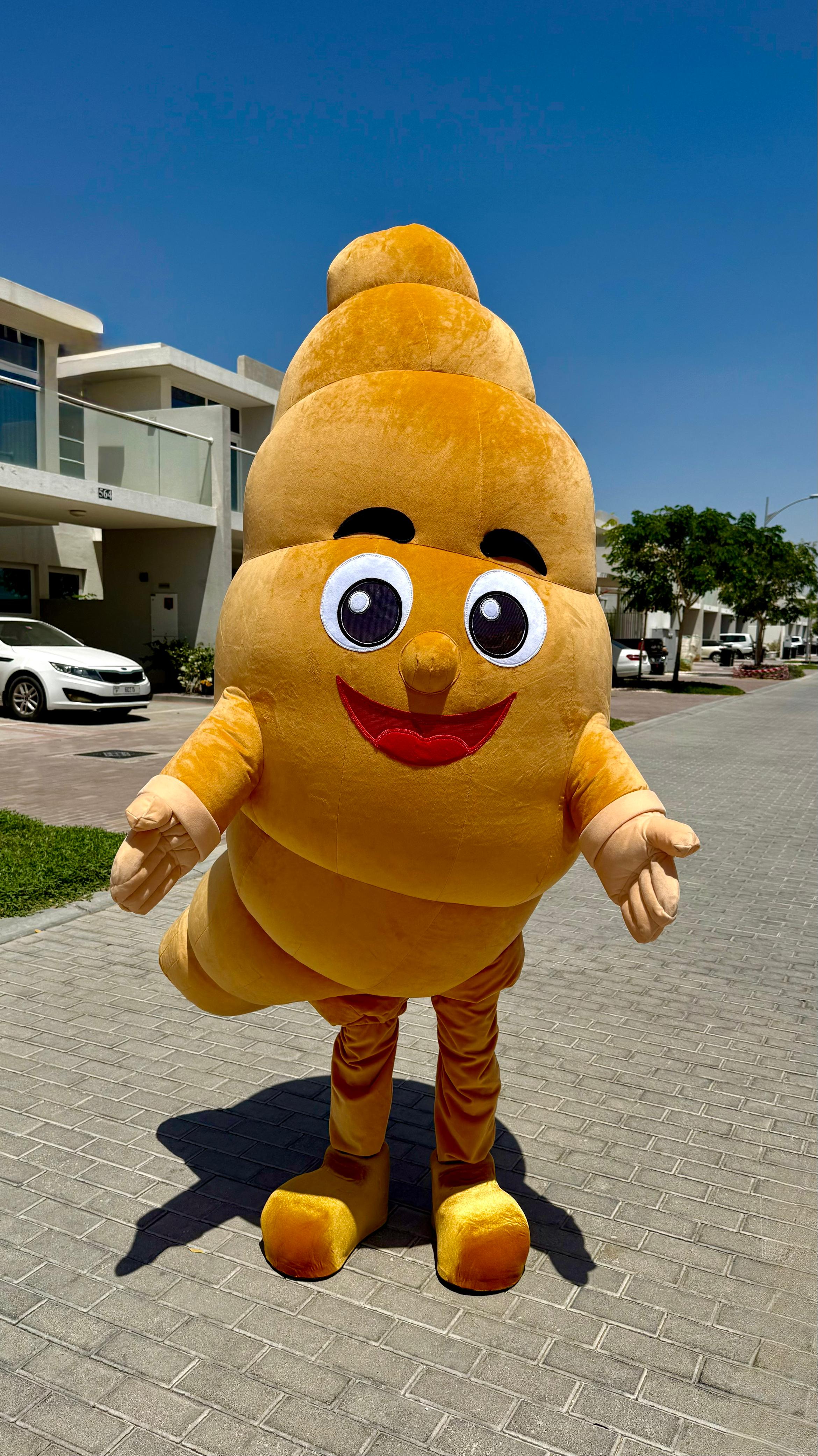 Inflatable Croissaint Mascot