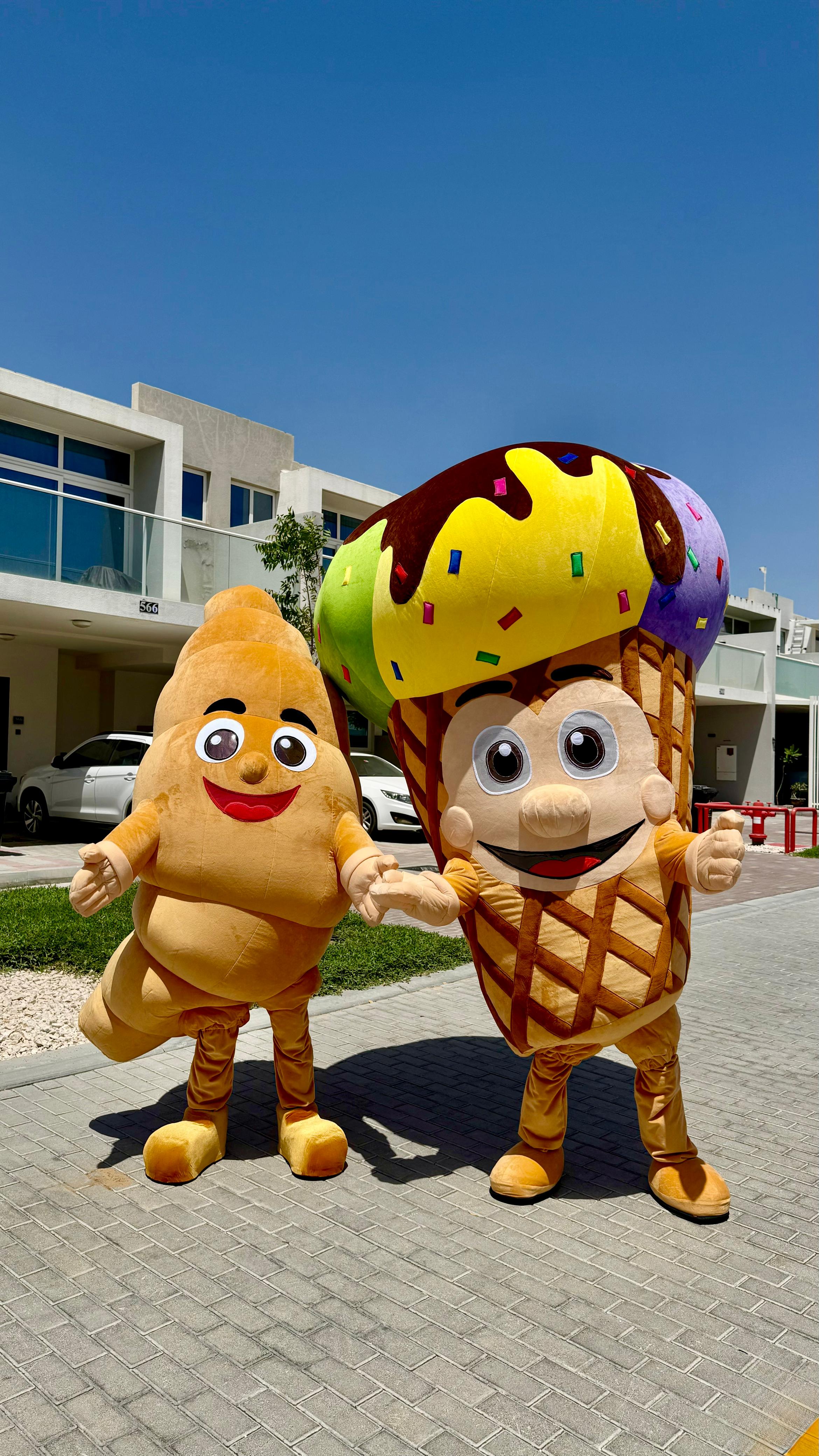 Inflatable Ice Cream Mascot