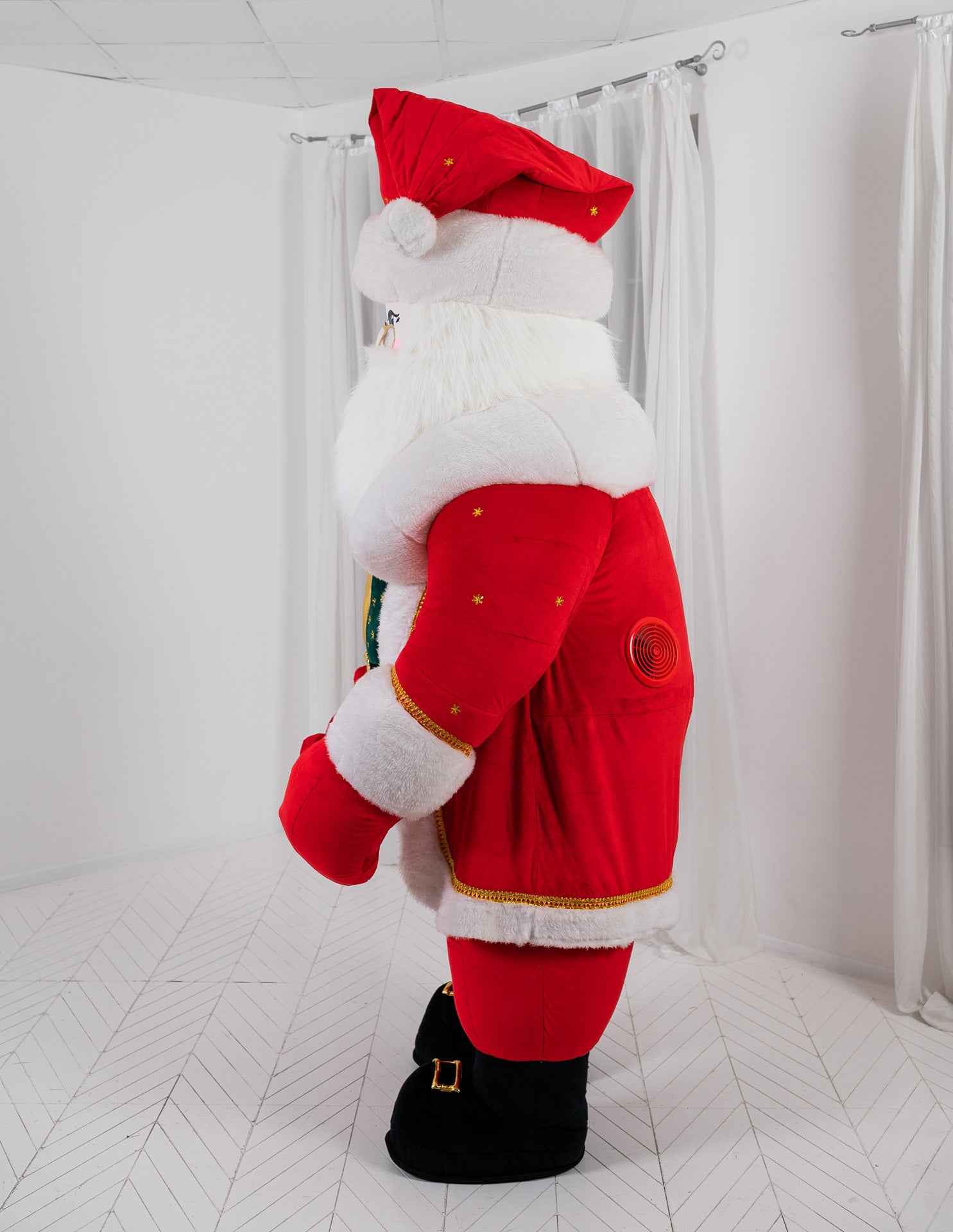 Inflatable Santa Claus Mascot Costume
