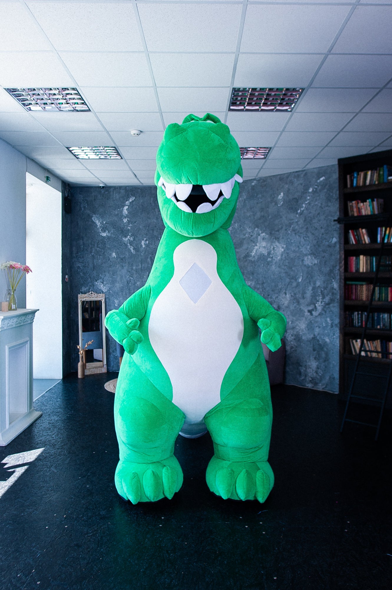 Inflatable Dinosaur T-Rex Mascot