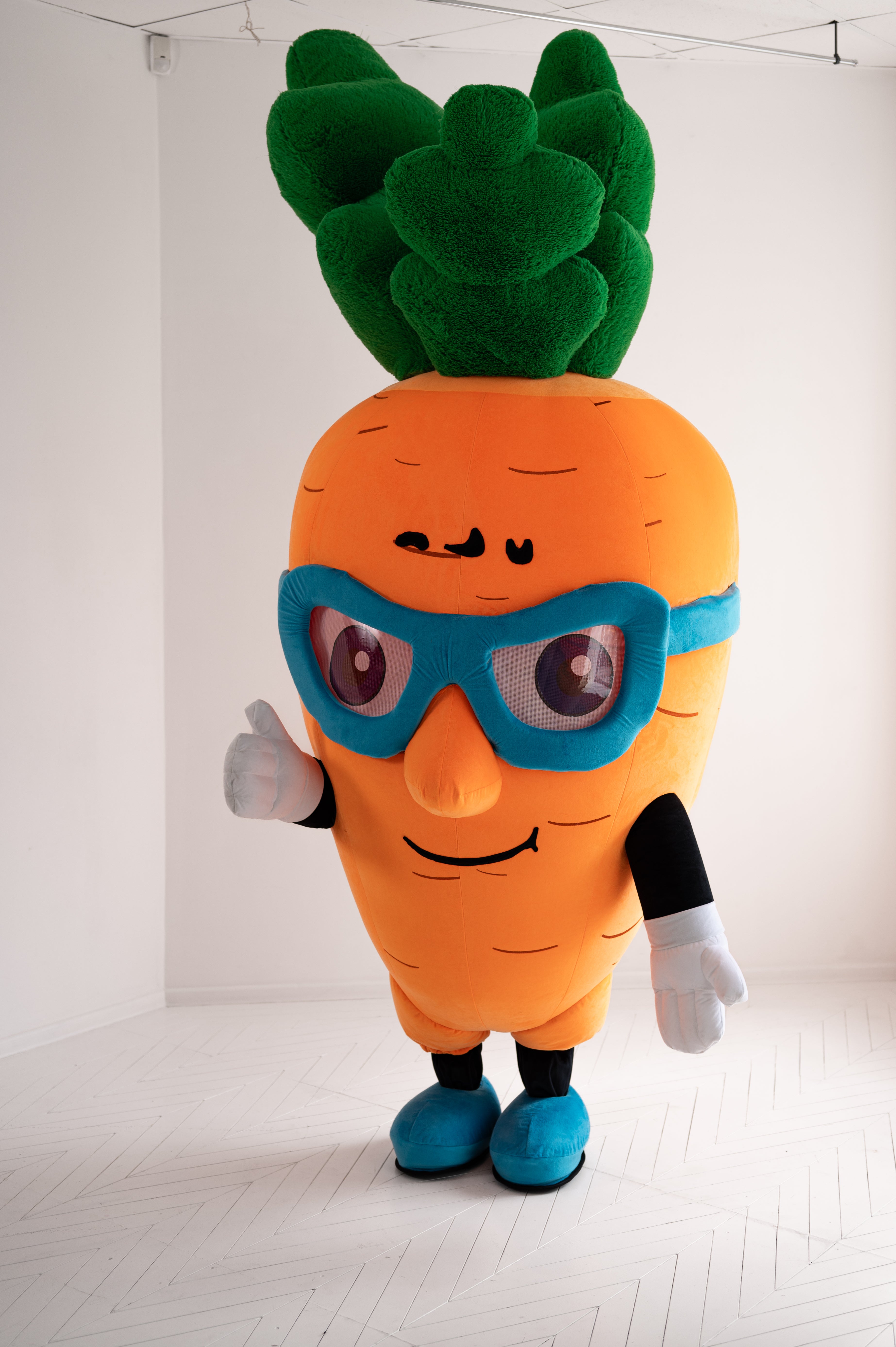 Inflatable Carrot Mascot