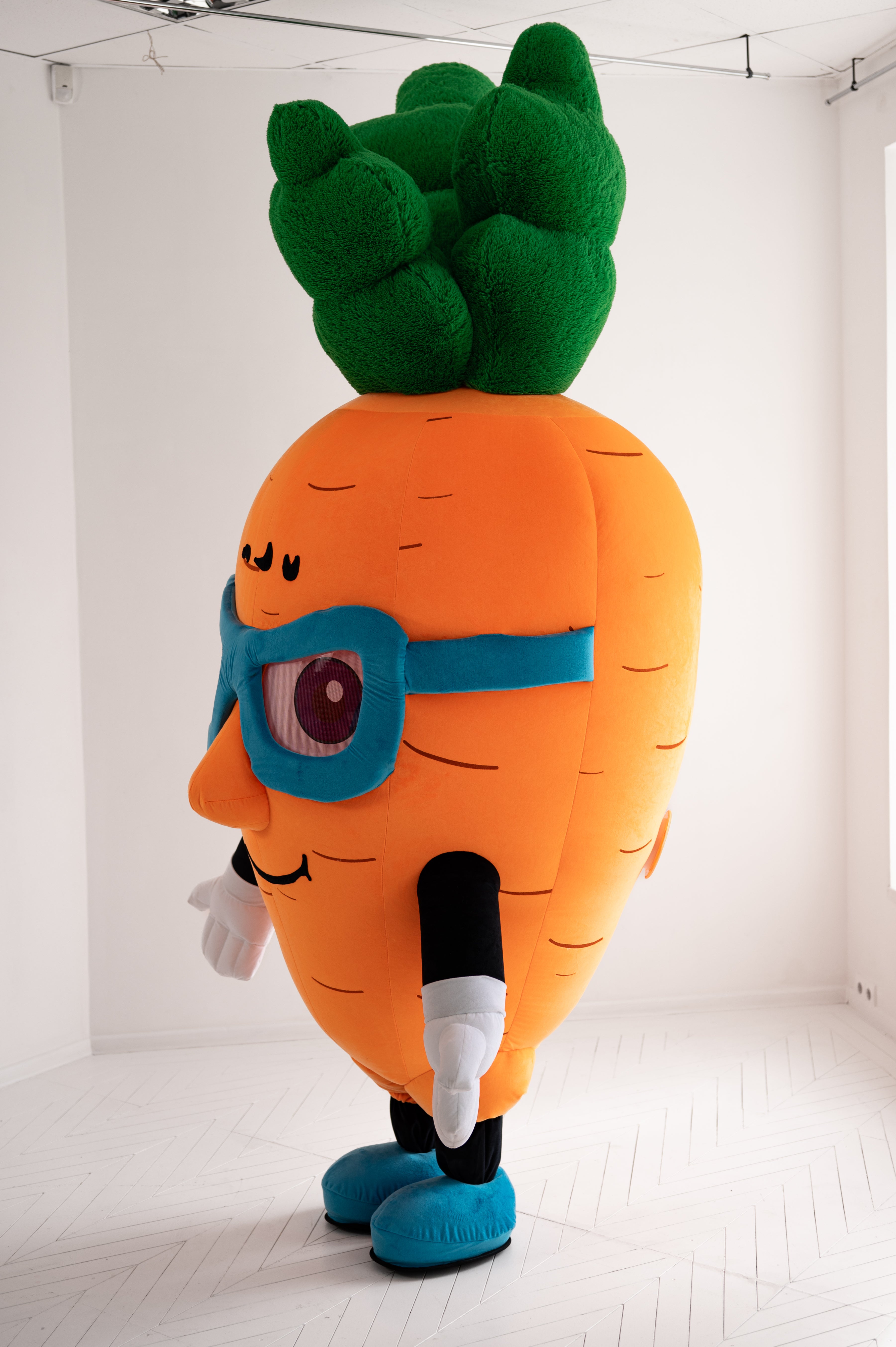 Inflatable Carrot Mascot