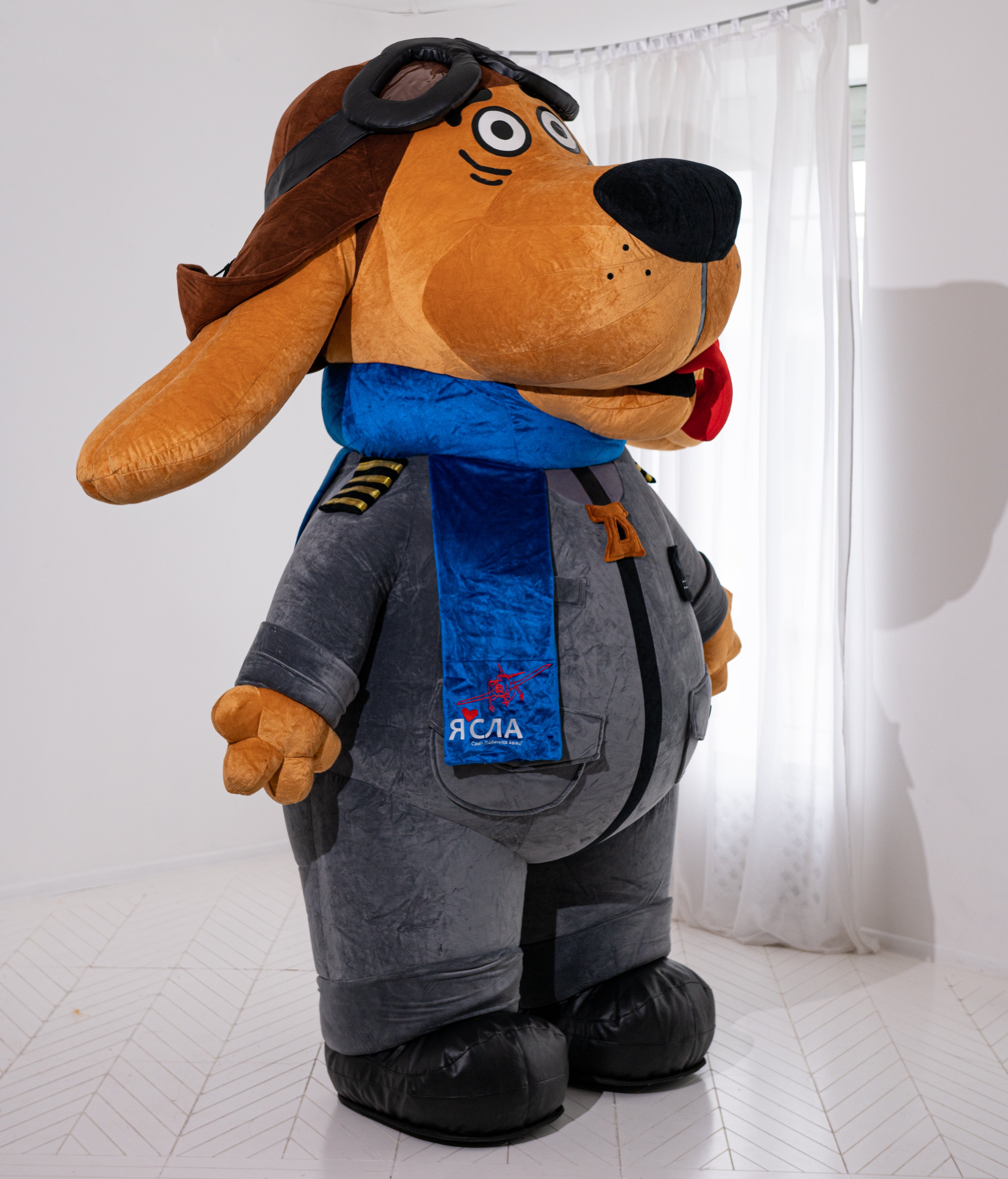 Inflatable Dog the pilot Mascot