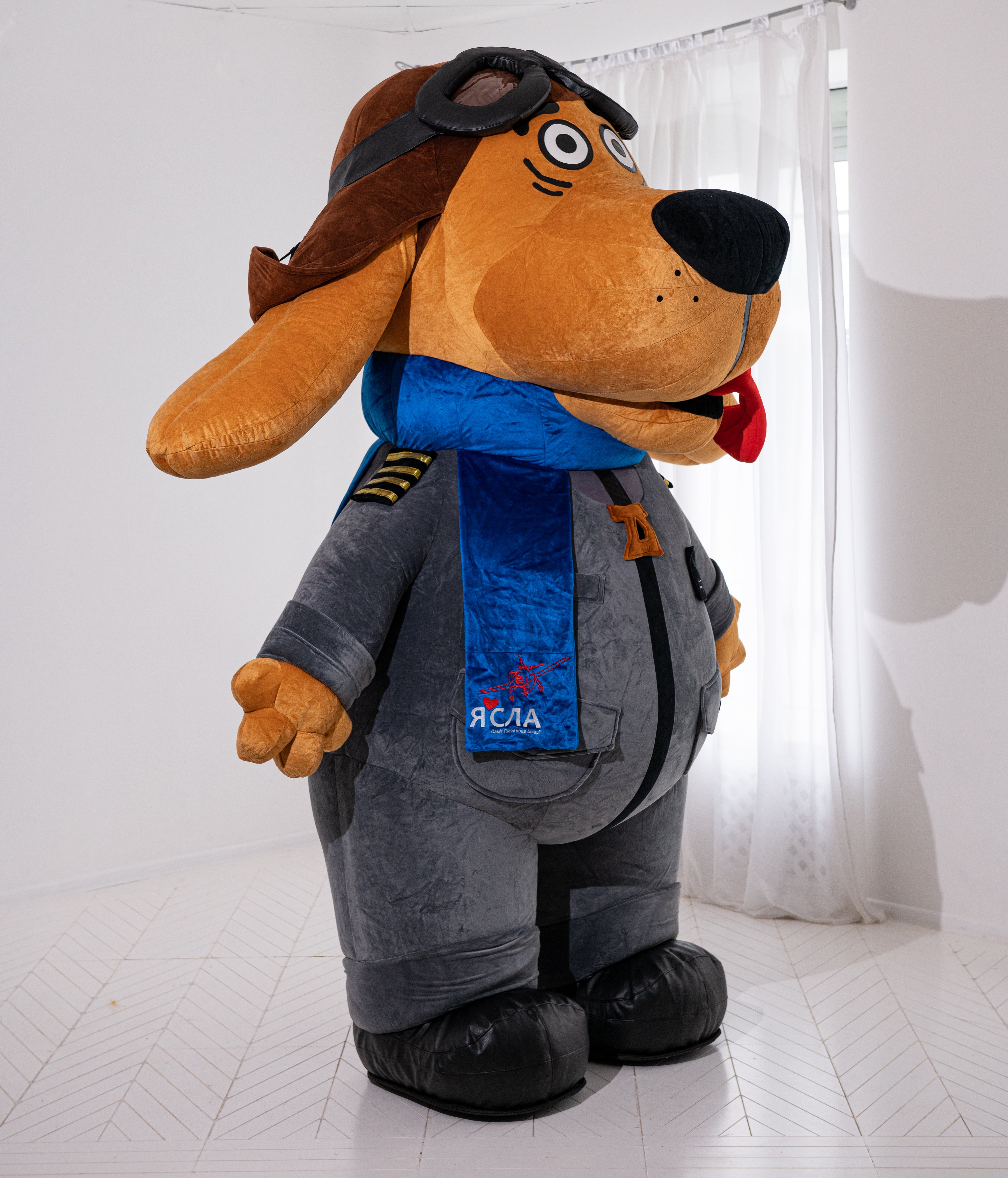 Inflatable Dog the pilot Mascot