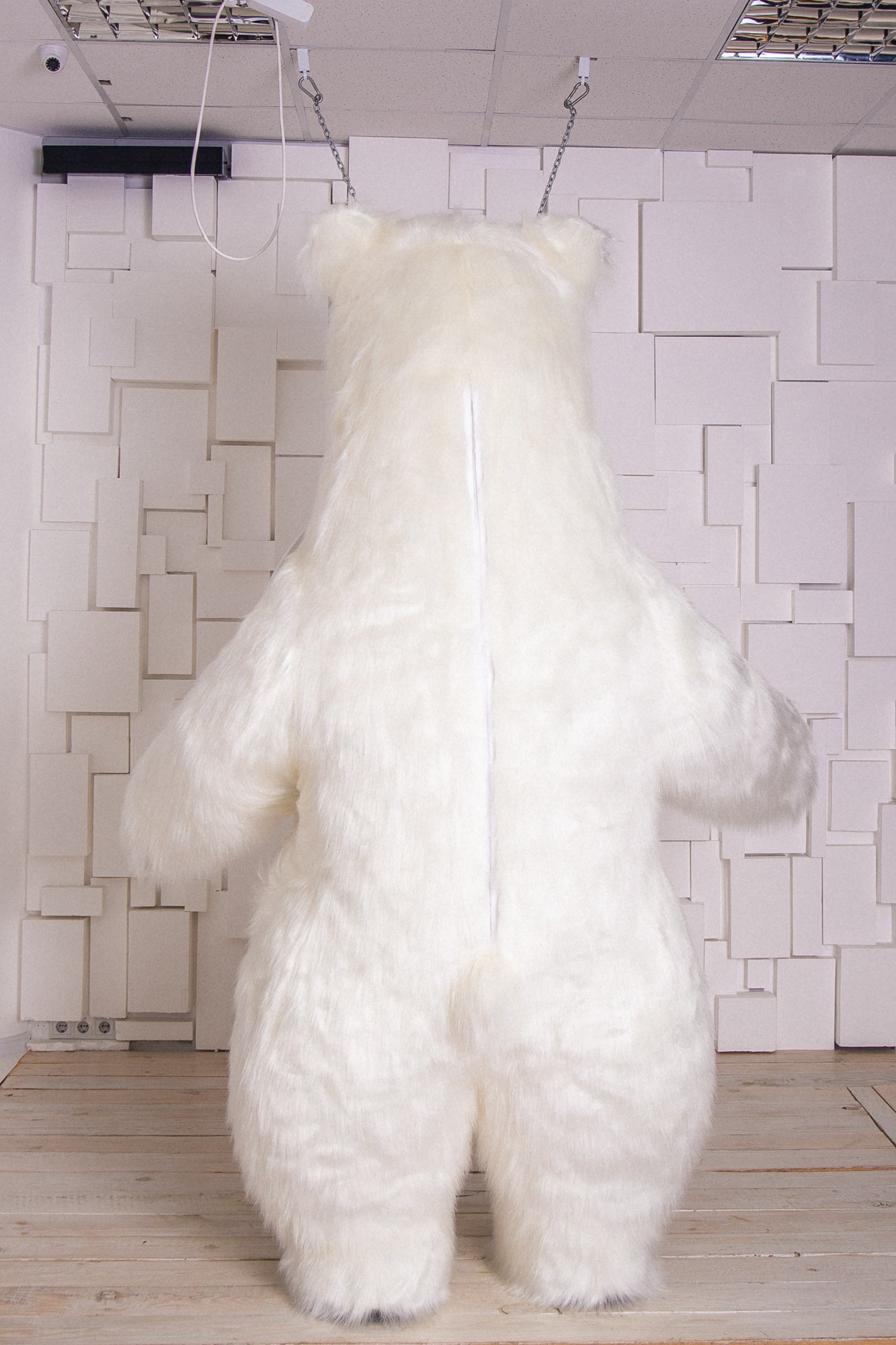 Inflatable White  Bear Mascot