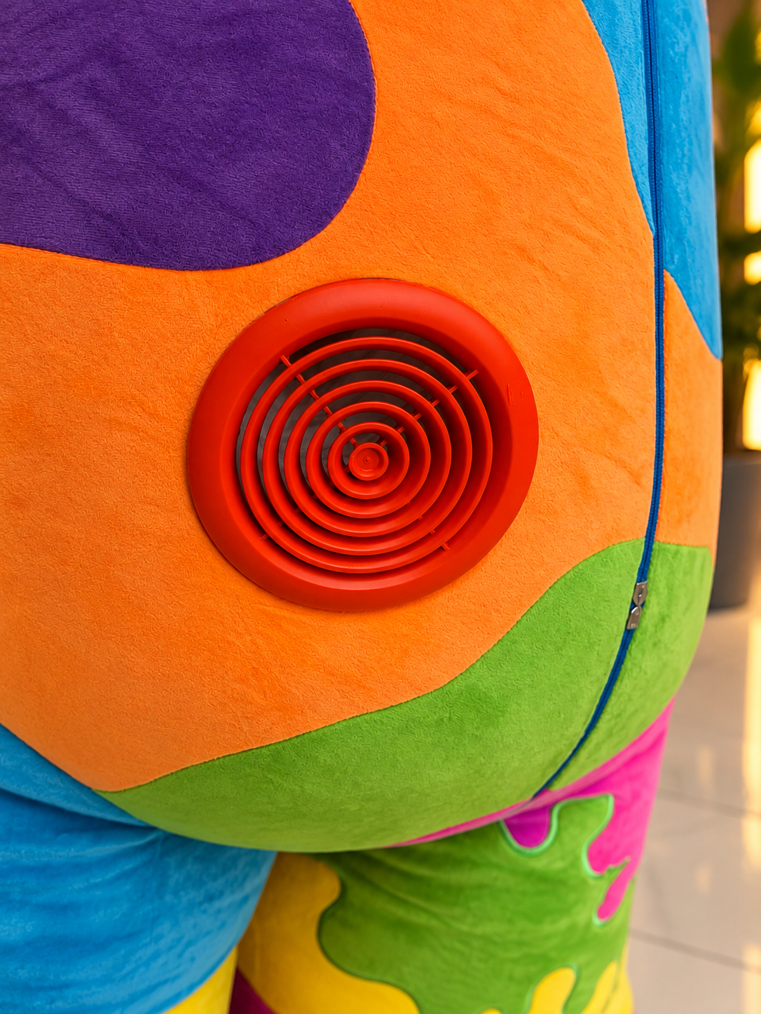 Inflatable Colorful Rabbit 2 Mascot