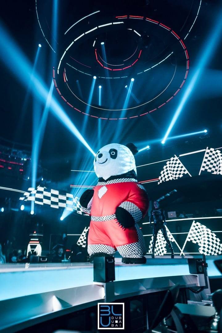 Inflatable Panda Mascot