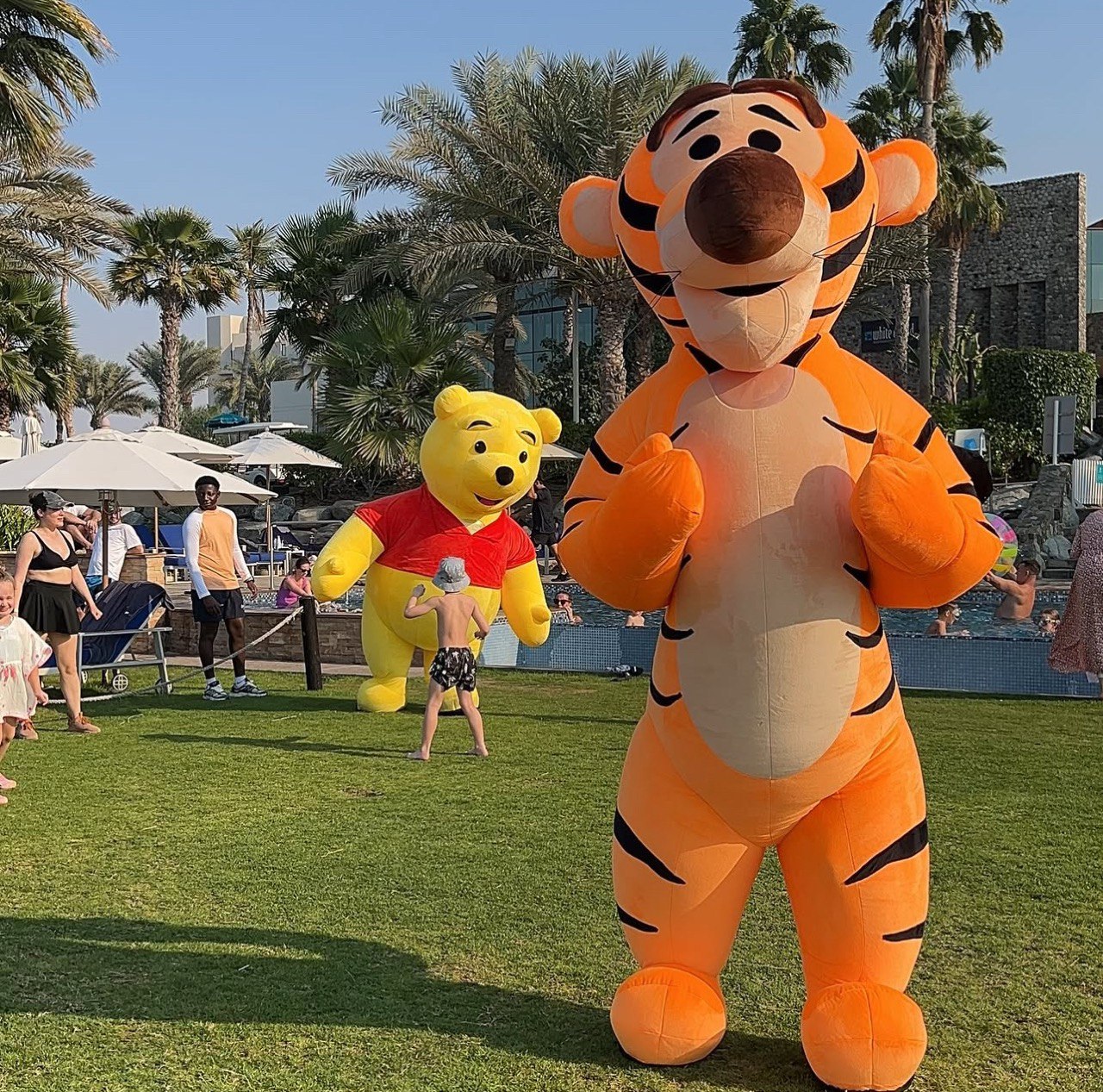 Inflatable Animal Tiger Mascot