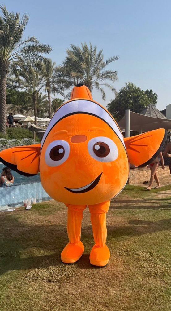 Inflatable Clown Fish Mascot