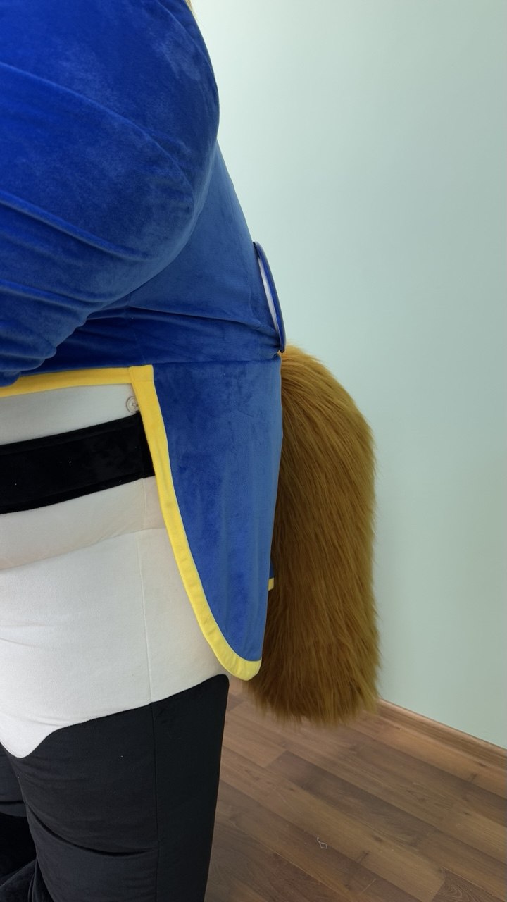 Inflatable Horse Mascot with plush suit