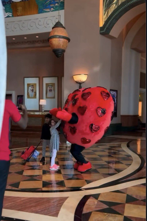 Inflatable Heart Mascot