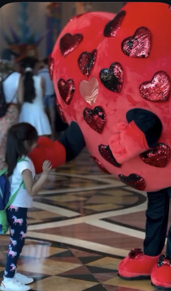 Inflatable Heart Mascot