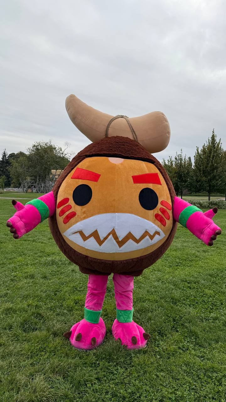 Inflatable Coconut Mascot