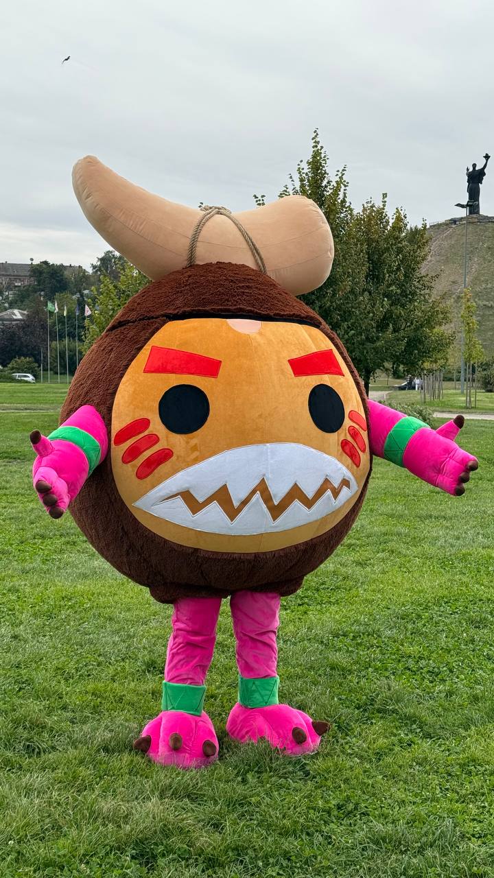Inflatable Coconut Mascot