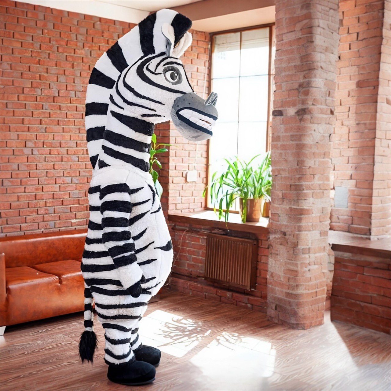 Zebra Mascot Costume
