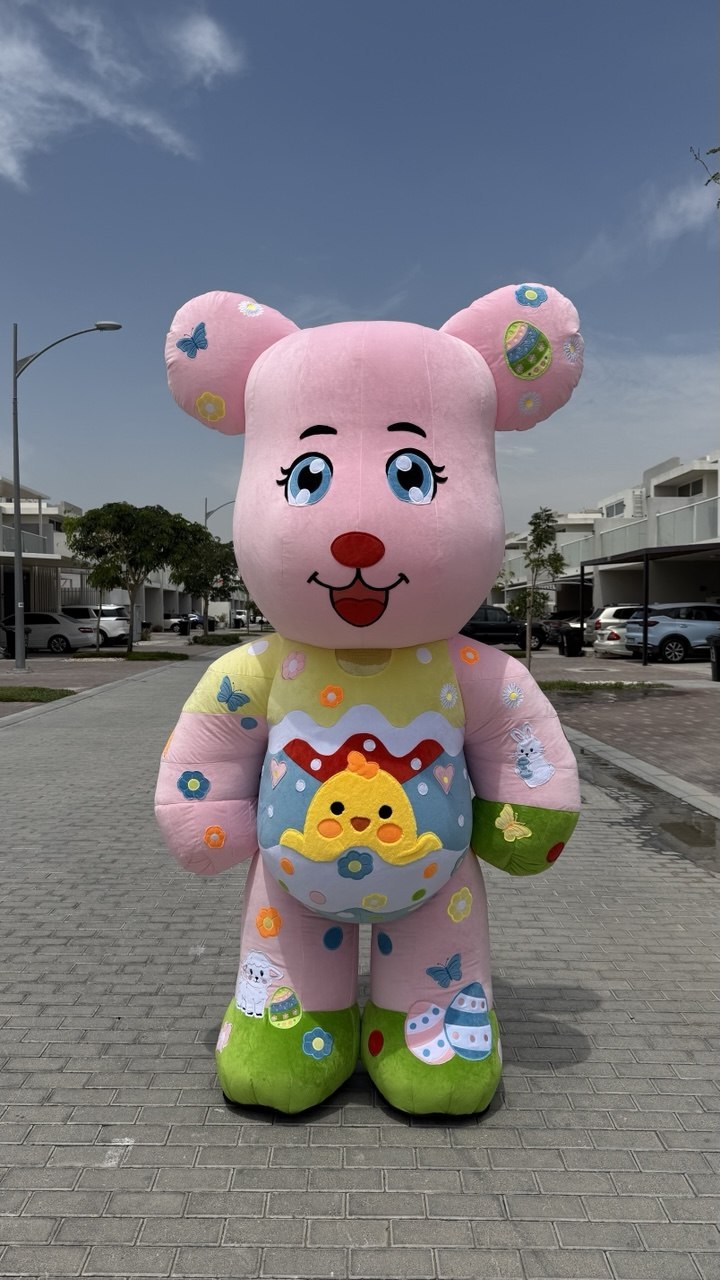 Inflatable Easter Bear Mascot