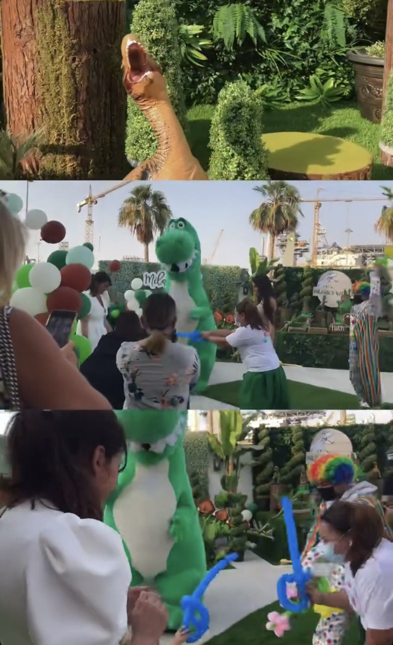 Inflatable Dinosaur T-Rex Mascot