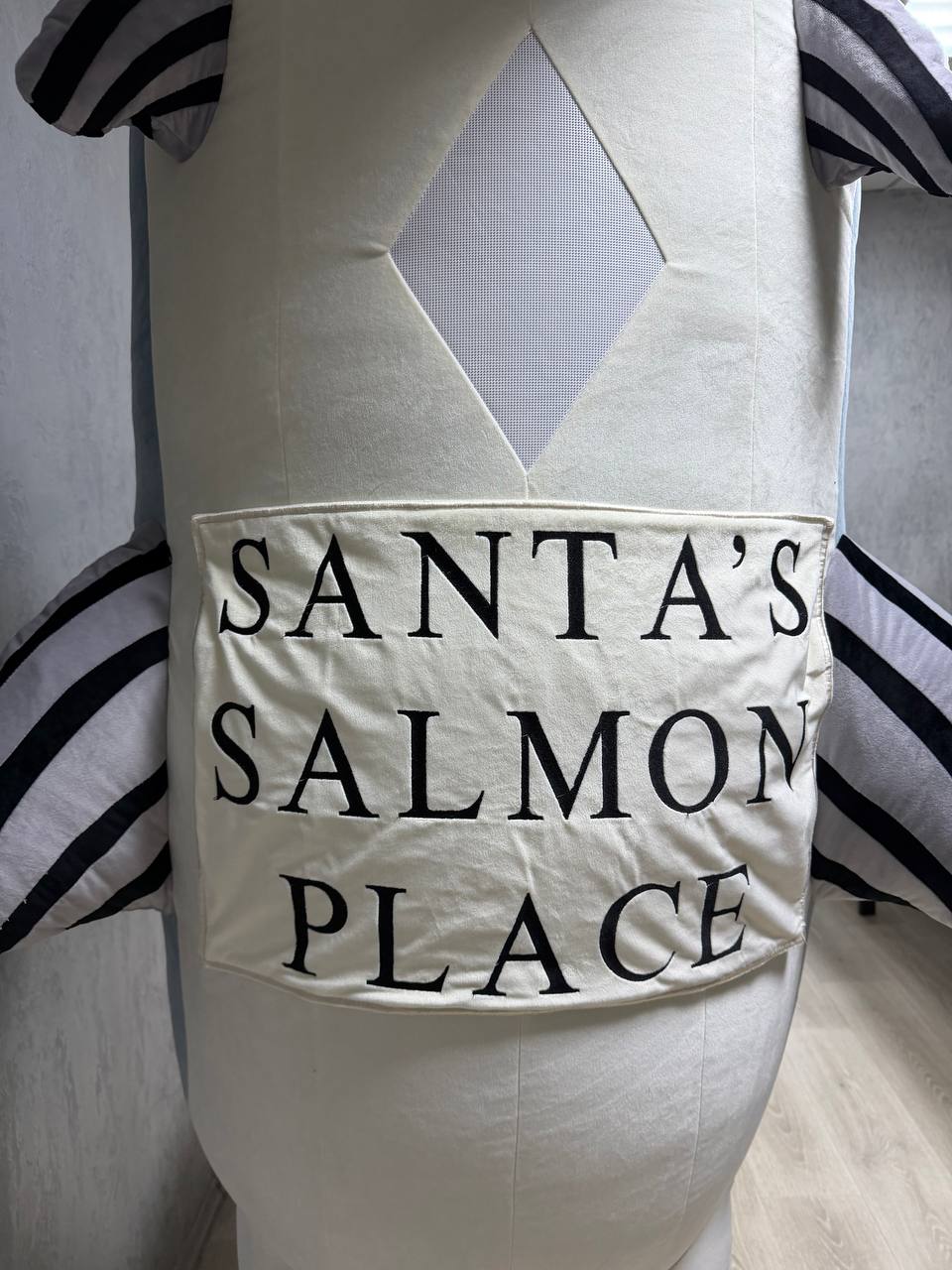 Inflatable Salmon Mascot