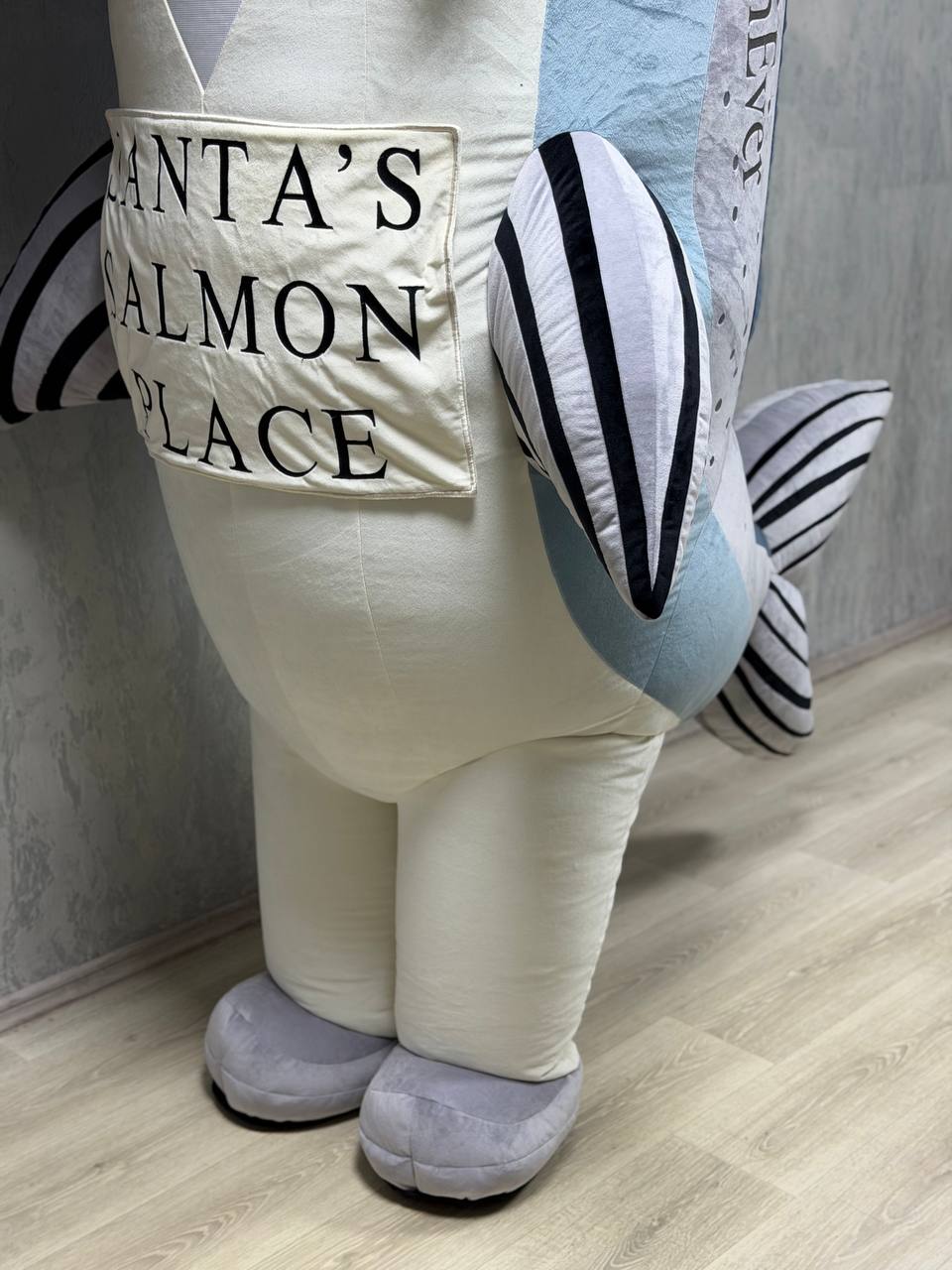Inflatable Salmon Mascot