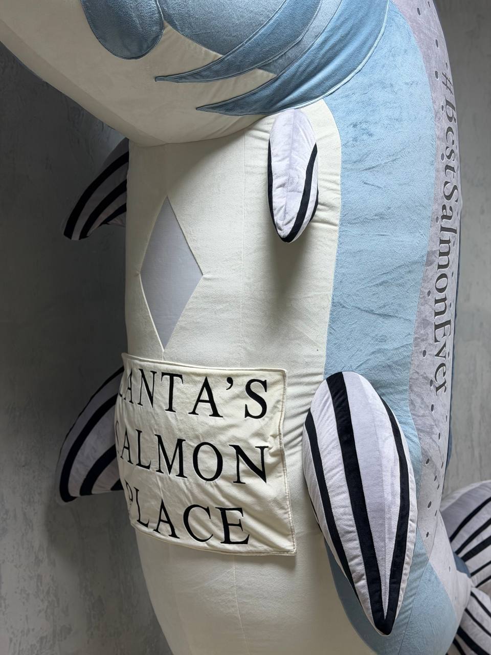 Inflatable Salmon Mascot