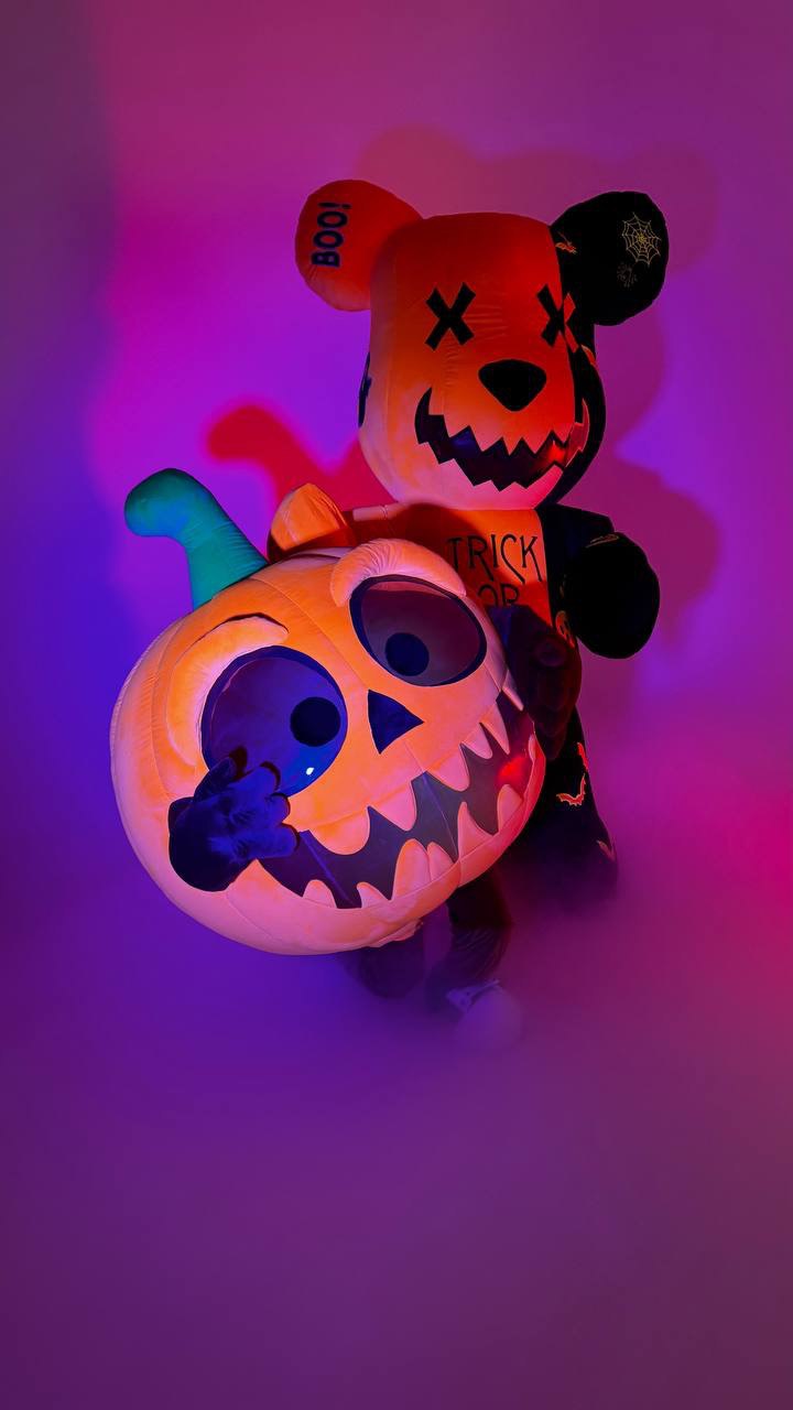 Inflatable Halloween Pumpkin Mascot