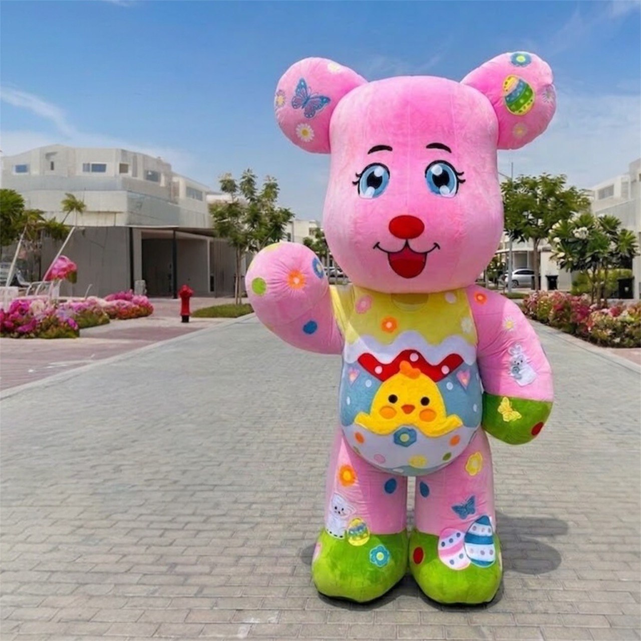 Inflatable Easter Bear Mascot