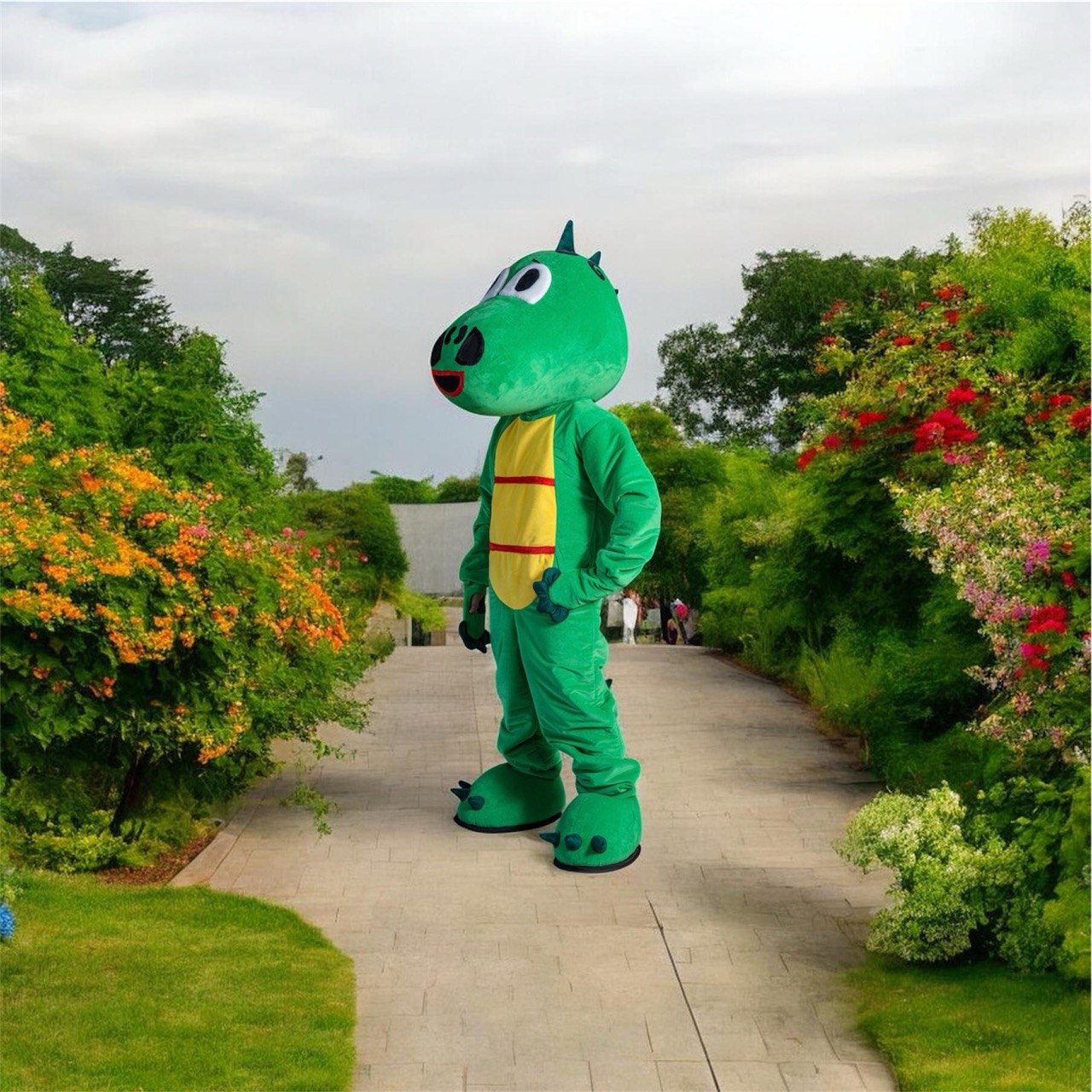 Dinosaur Boy Mascot