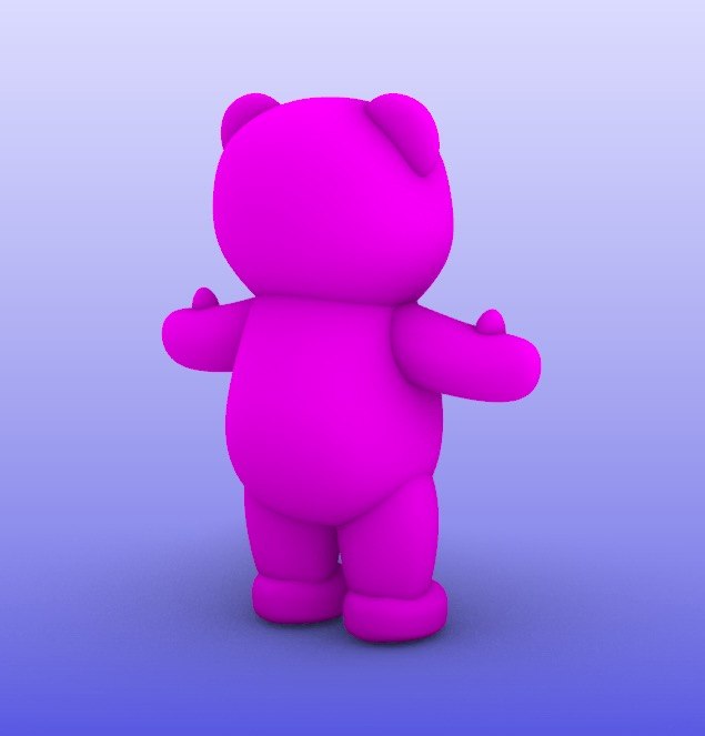 Inflatable Pink Teddy
